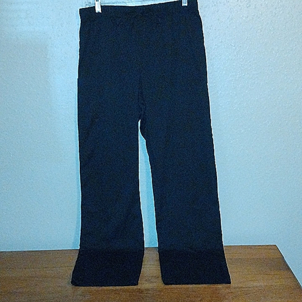 Women black medium tall scrub pant Unknown brand